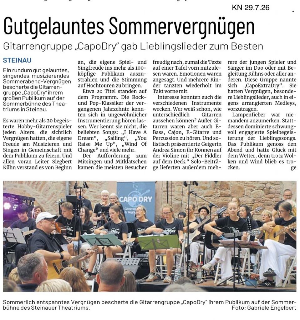 Artikel in den KN